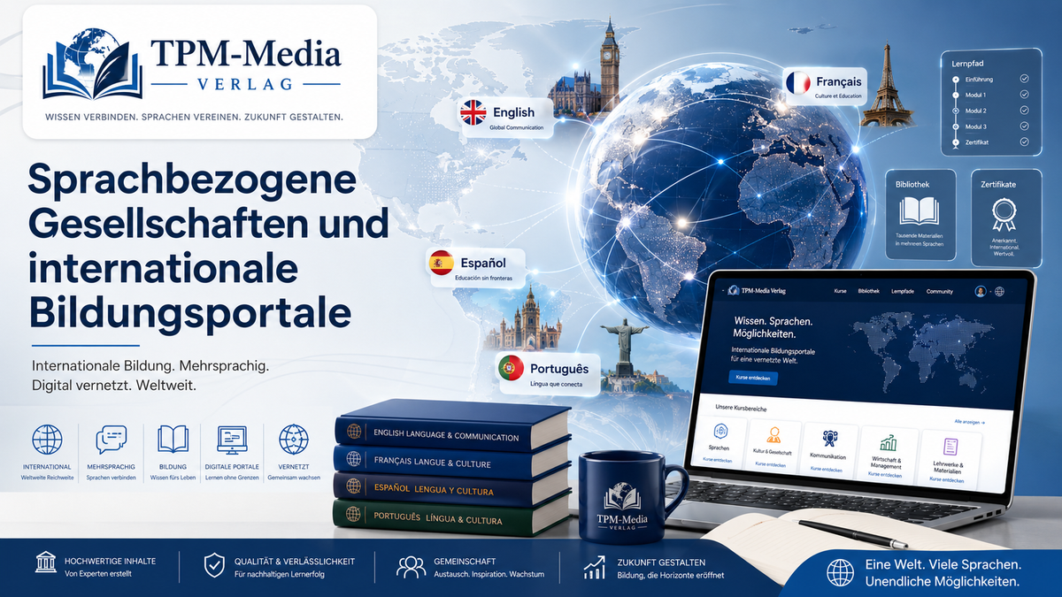 Strategische Weiterentwicklung: Sprachbezogene Gesellschaften und internationale Bildungsportale