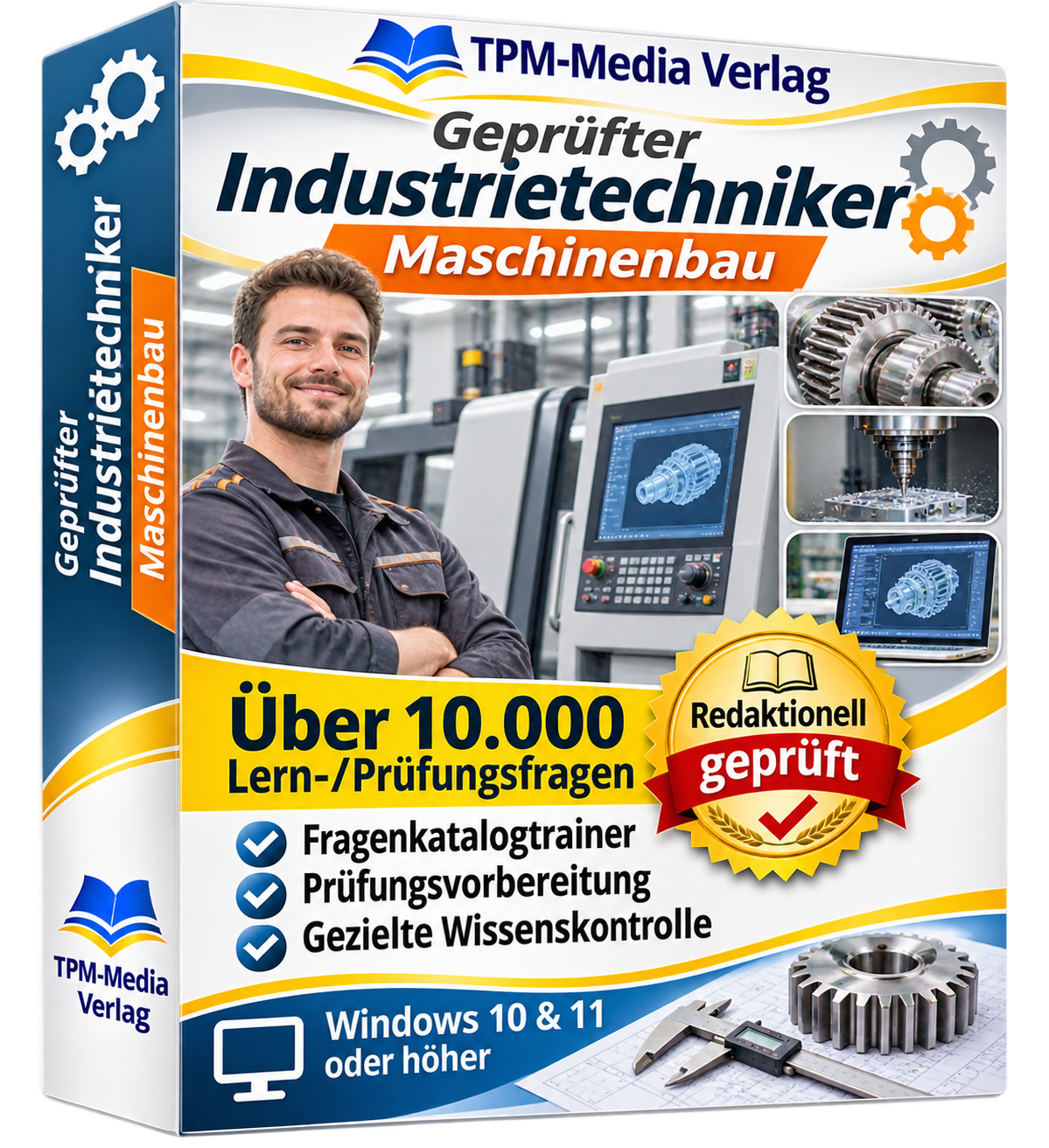 Geprüfter Industrietechniker Maschinenbau Fragenkatalogtrainer Download (WIN) – Produktbild 2