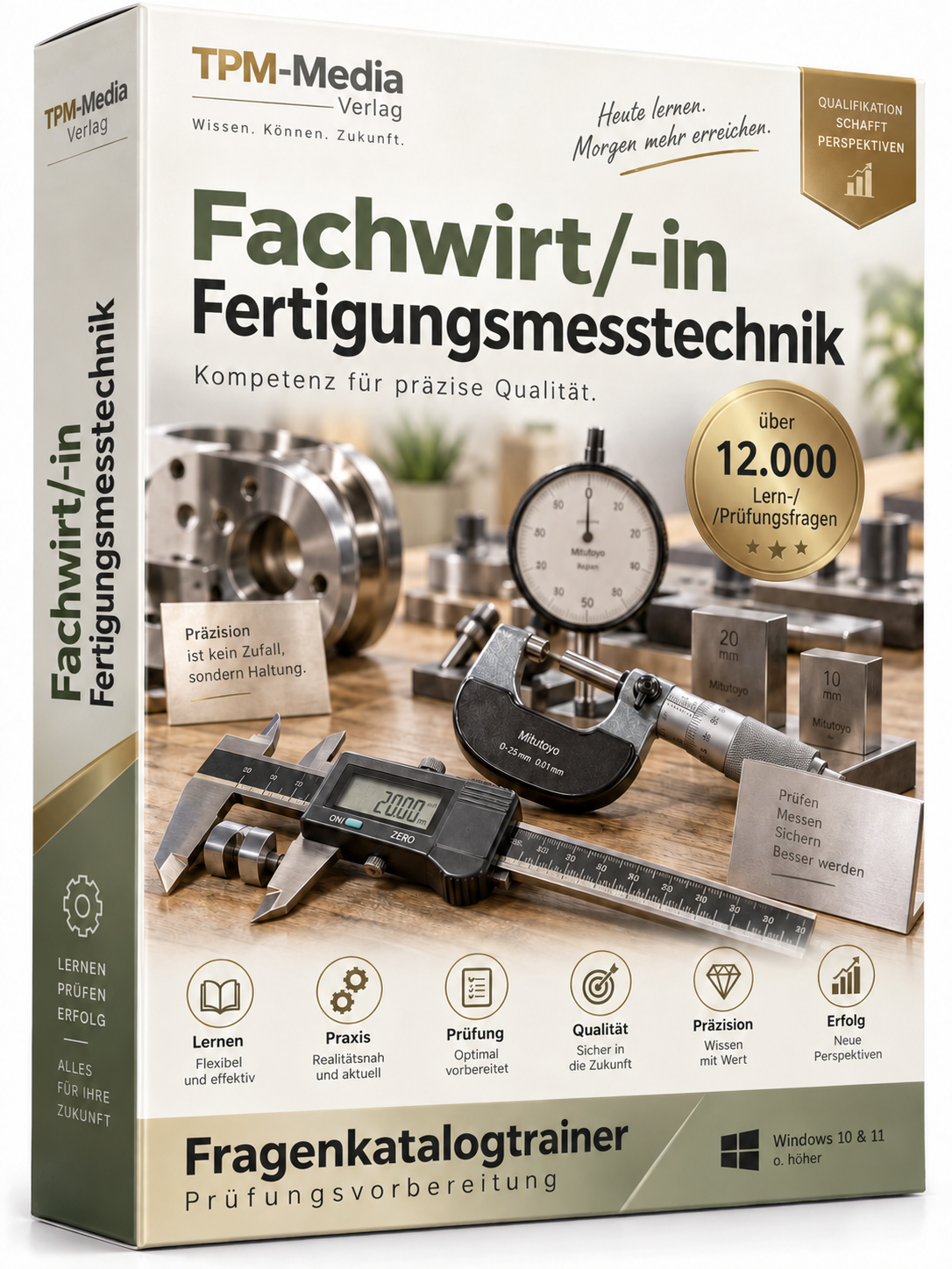 Fachwirt /-in Fertigungsmesstechnik Fragenkatalogtrainer Download (WIN) – Produktbild 2