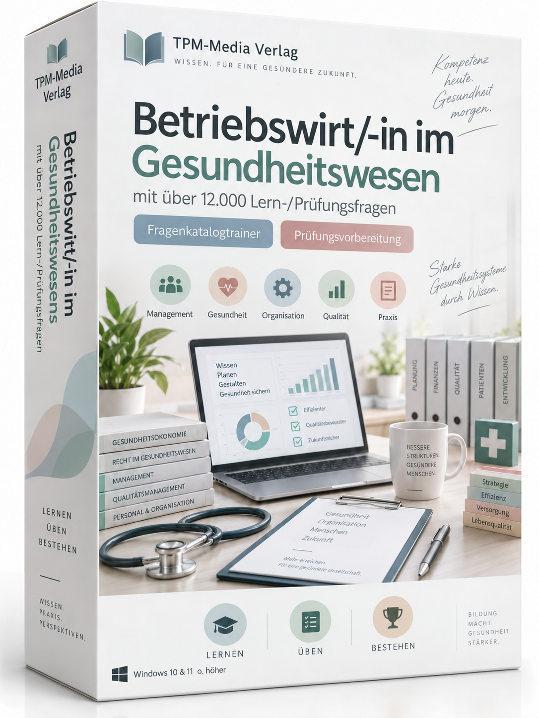 Betriebswirt/ -in im Gesundheitswesen Fragenkatalogtrainer 12.000 Lernfragen WIN – Produktbild 2