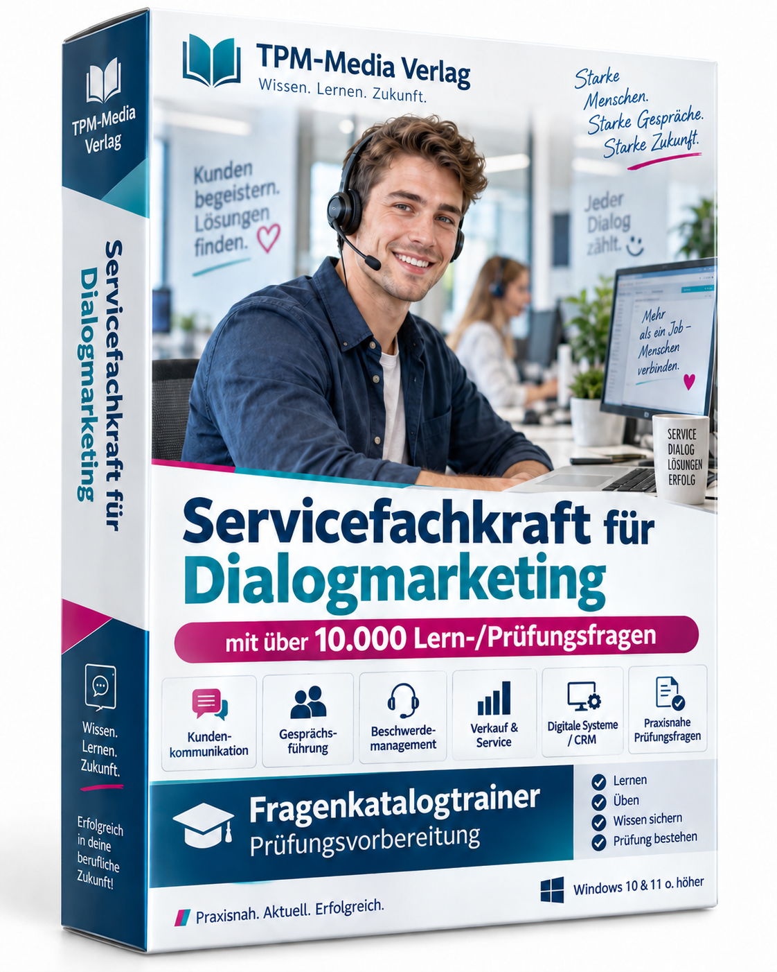 Servicefachkraft Dialogmarketing Fragenkatalogtrainer Download (WIN) – Produktbild 2