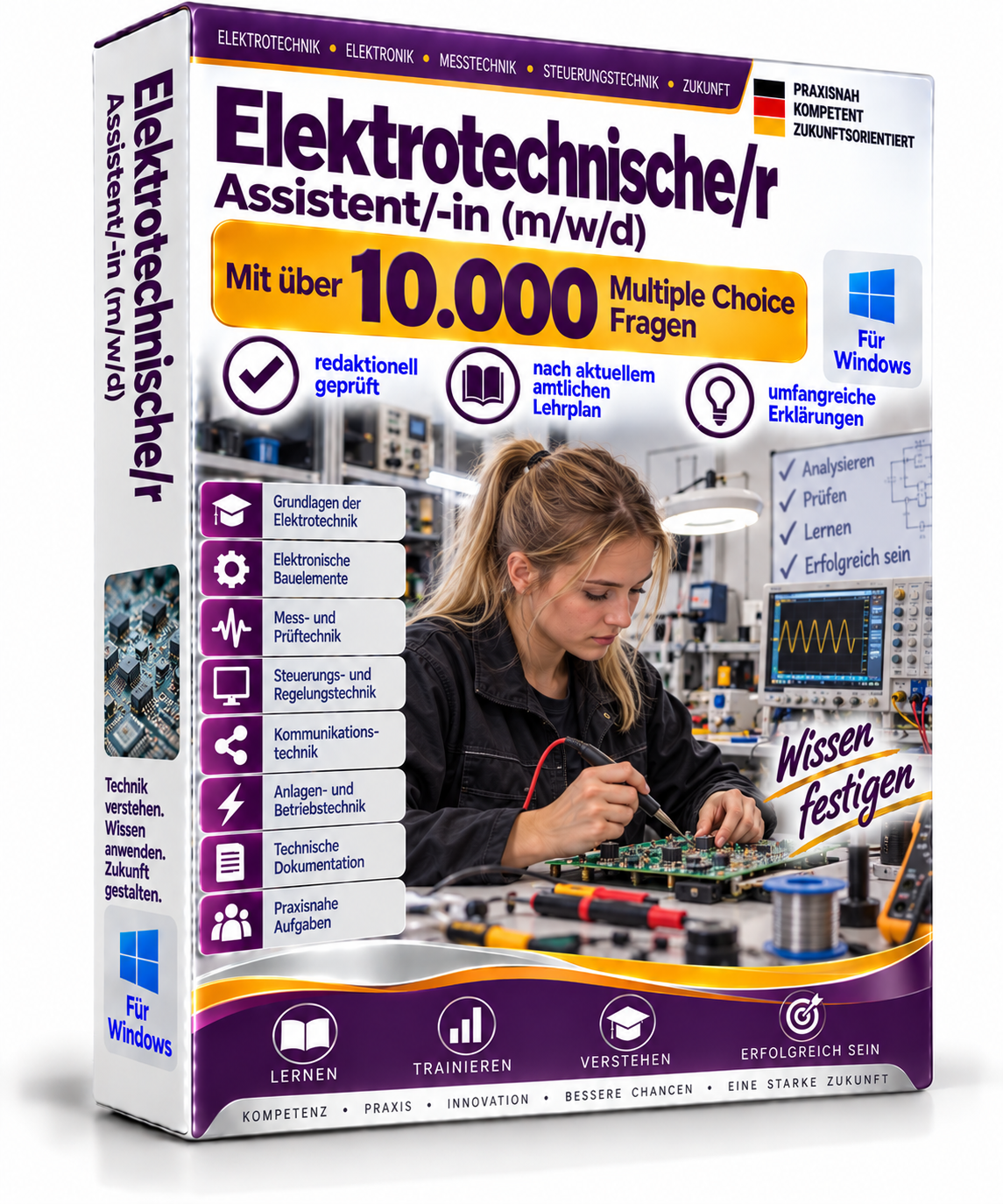 Elektrotechnische/r Assistent/-in - Fragenkatalogtrainer - Download (WIN) – Produktbild 2