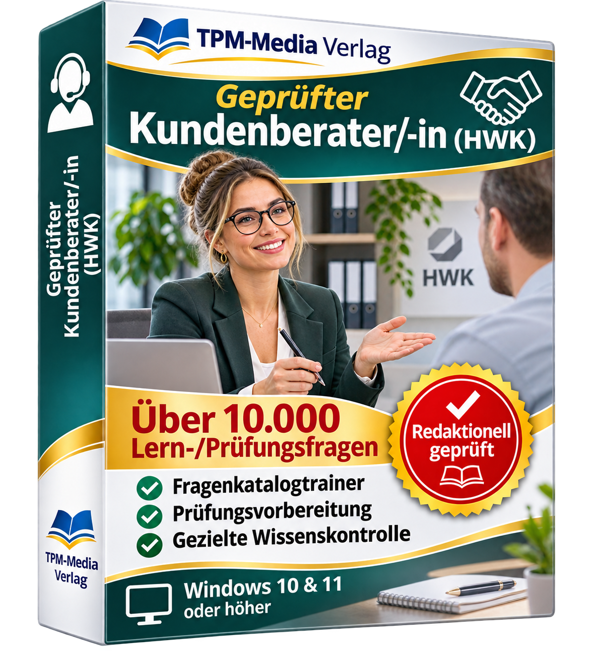Geprüfter Kundenberater/ -in (HWK) Fragenkatalogtrainer Download (WIN) – Produktbild 2