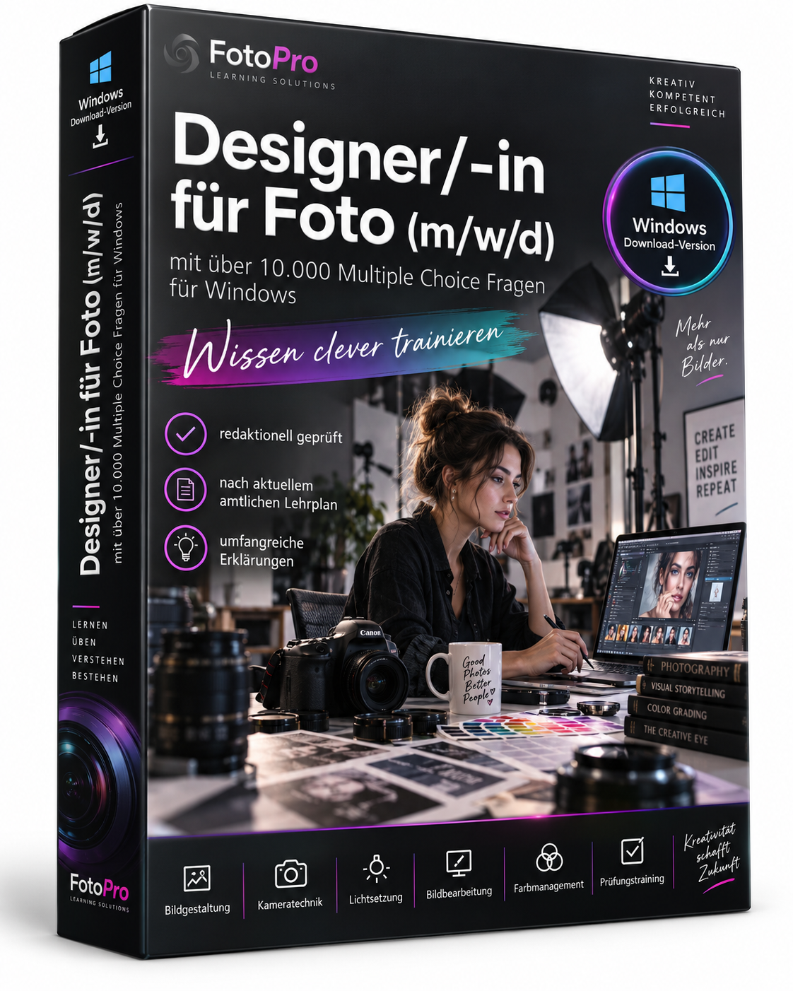 Designer/-in für Foto (m/w/d) - Fragenkatalogtrainer - Download WIN – Produktbild 2