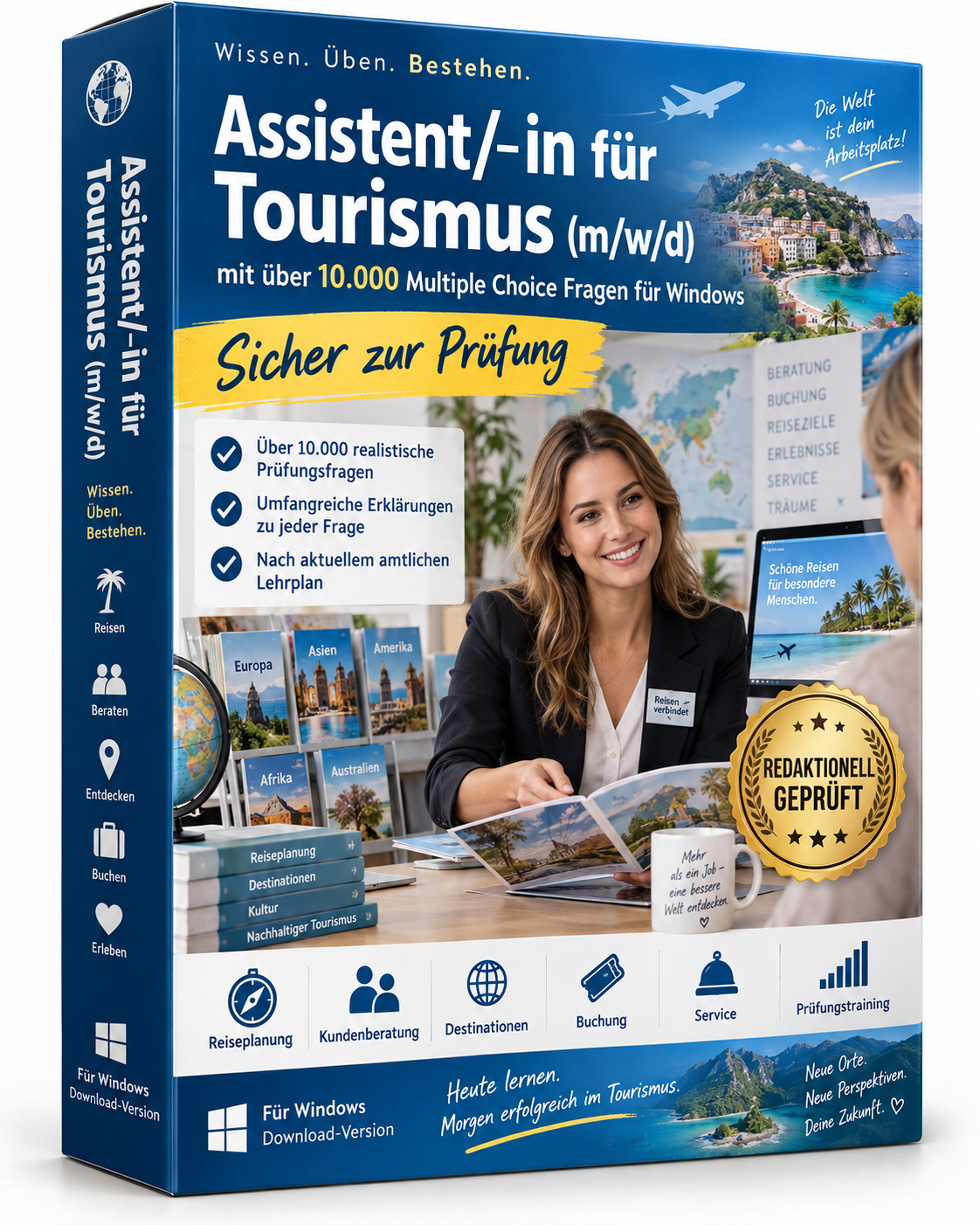 Assistent/-in für Tourismus (m/w/d) - Fragenkatalogtrainer Download (WIN) – Produktbild 2