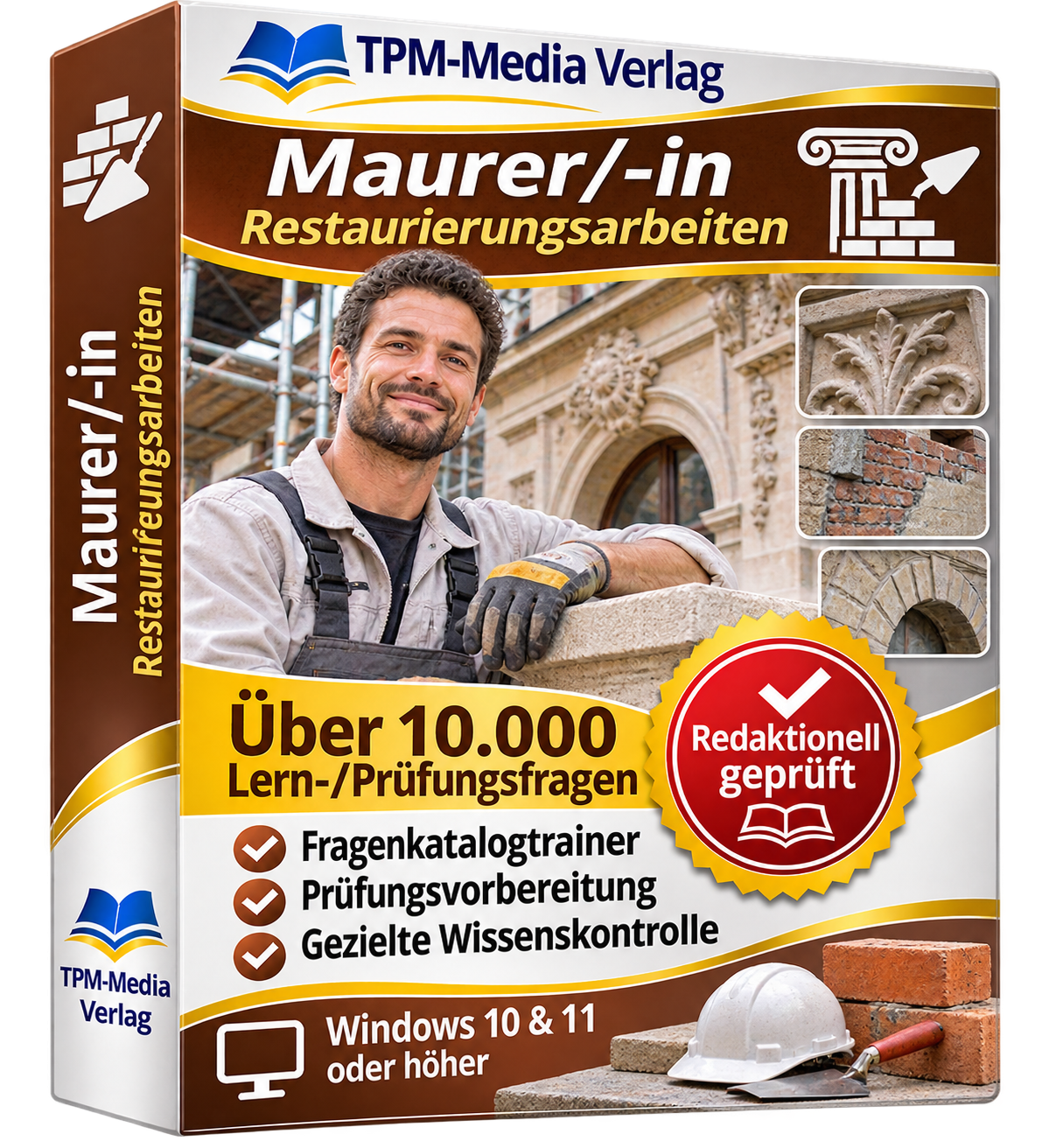 Maurer/-in Restaurierungsarbeiten Fragenkatalogtrainer Download (WIN) – Produktbild 2