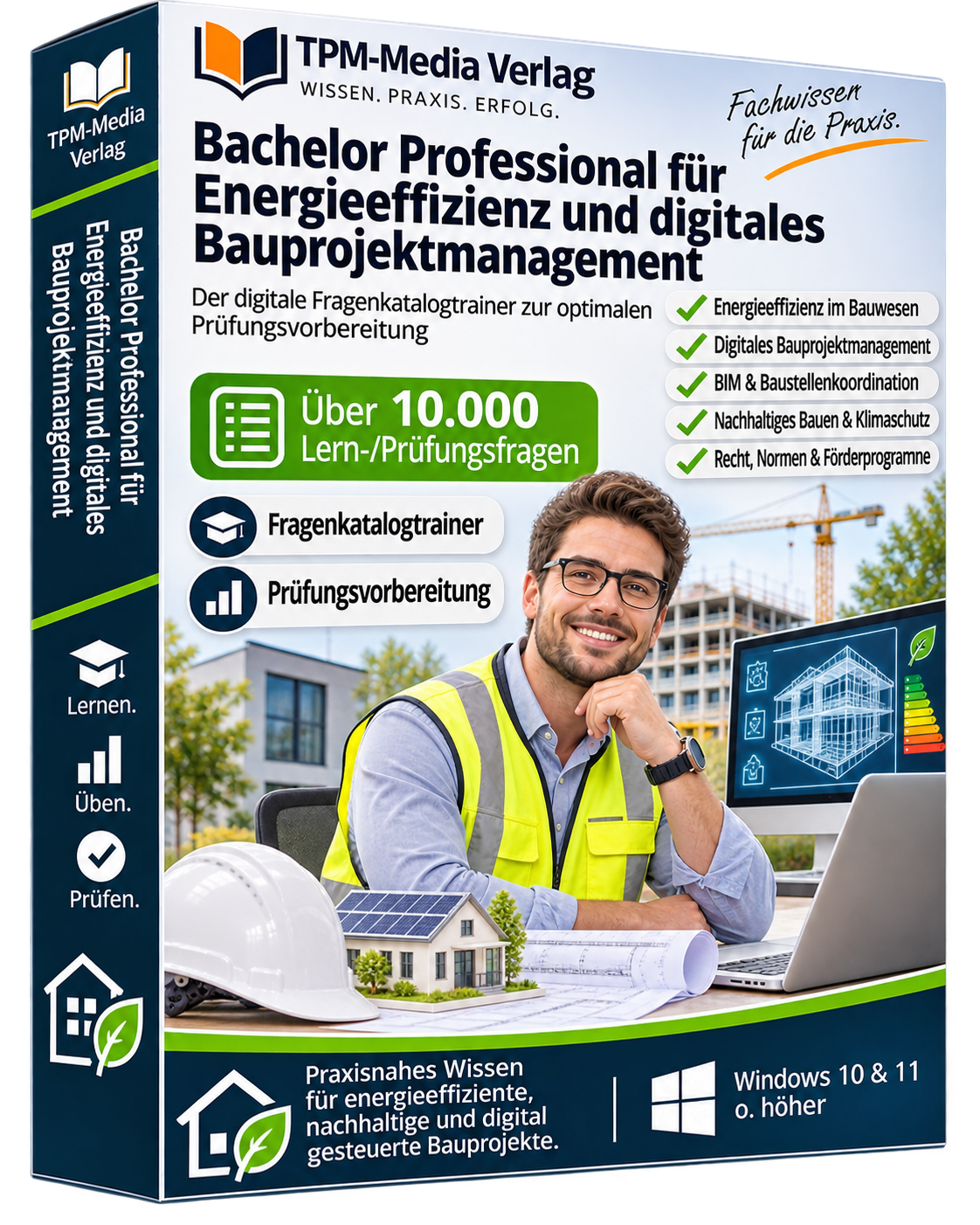 BP Energieeffizienz & Bauprojektmanagement Fragenkatalogtrainer Download (WIN) – Produktbild 2
