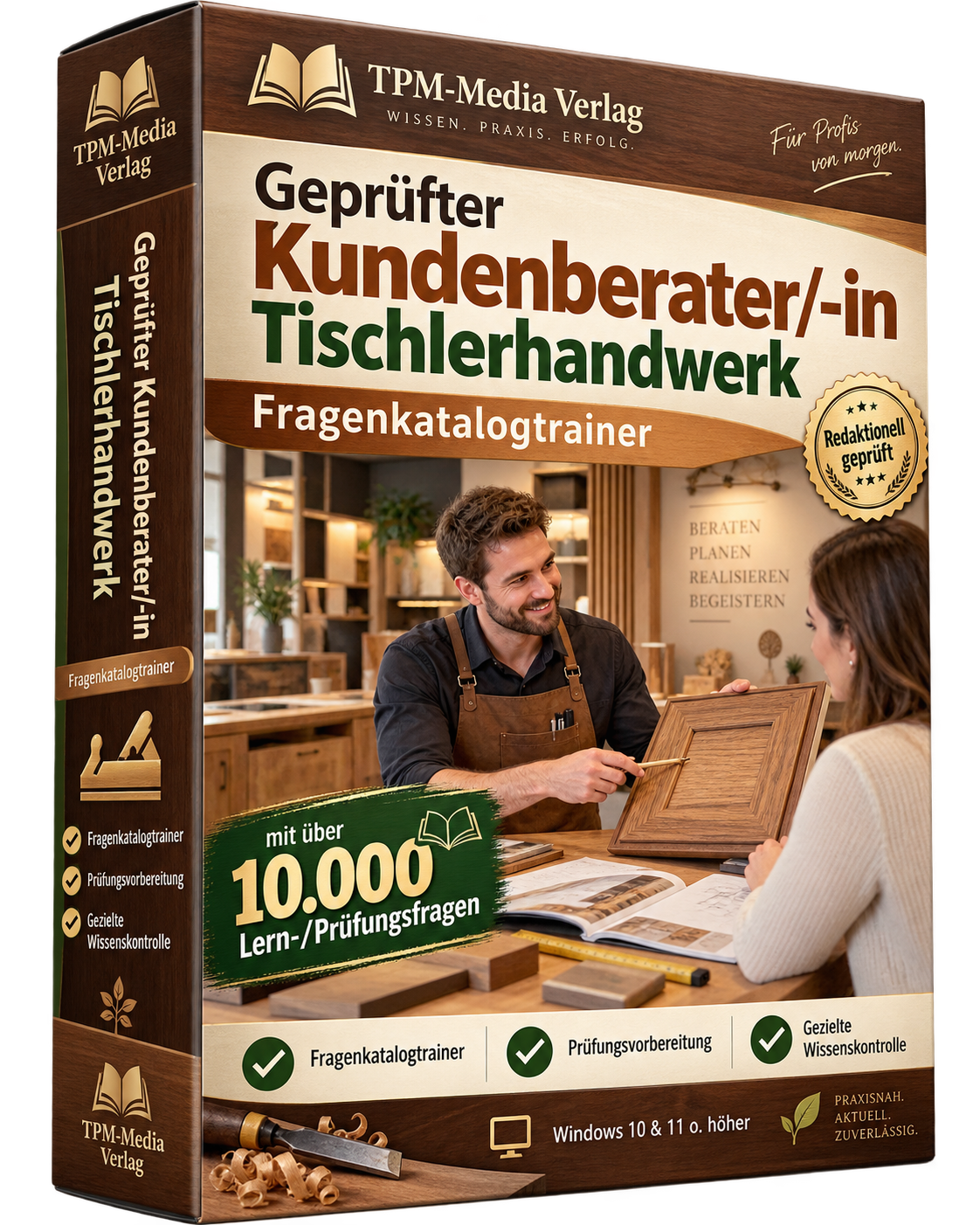 Geprüfter Kundenberater/-in Tischlerhandwerk Fragenkatalogtrainer Download (WIN) – Produktbild 2