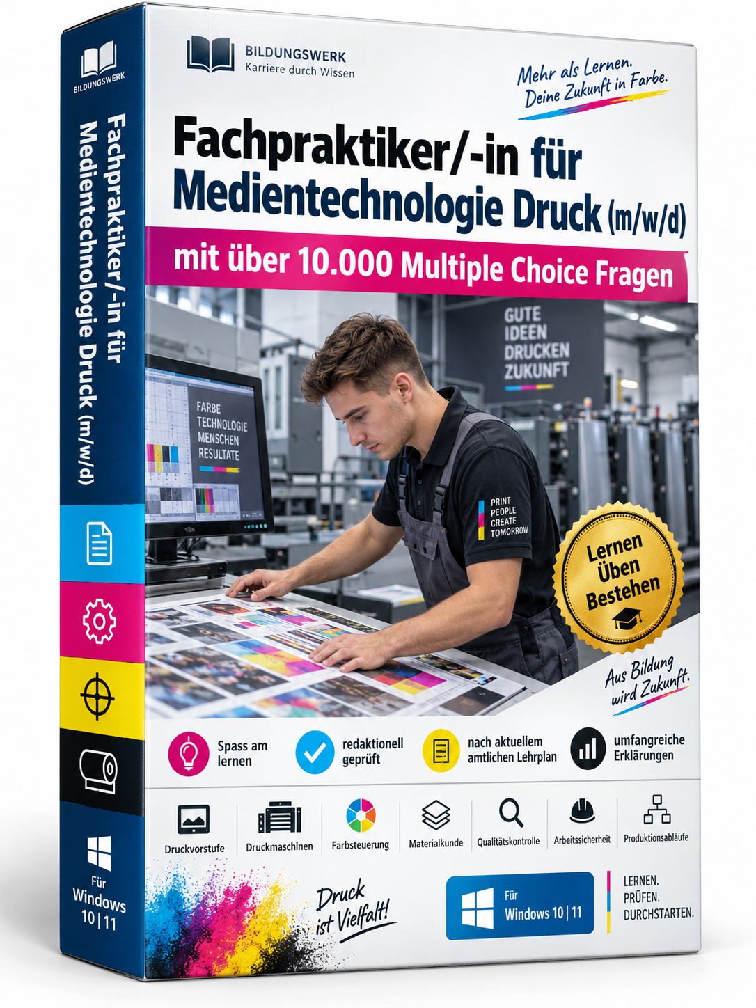 Fachpraktiker/-in für Medientechnologie Druck (m/w/d) - Fragenkatalogtrainer – Produktbild 2