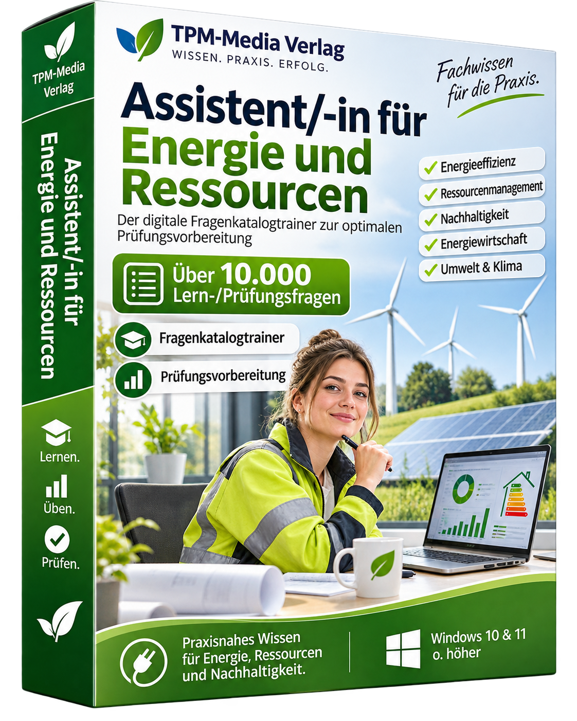 Assistent/-in für Energie und Ressourcen Fragenkatalogtrainer Download (WIN) – Produktbild 2