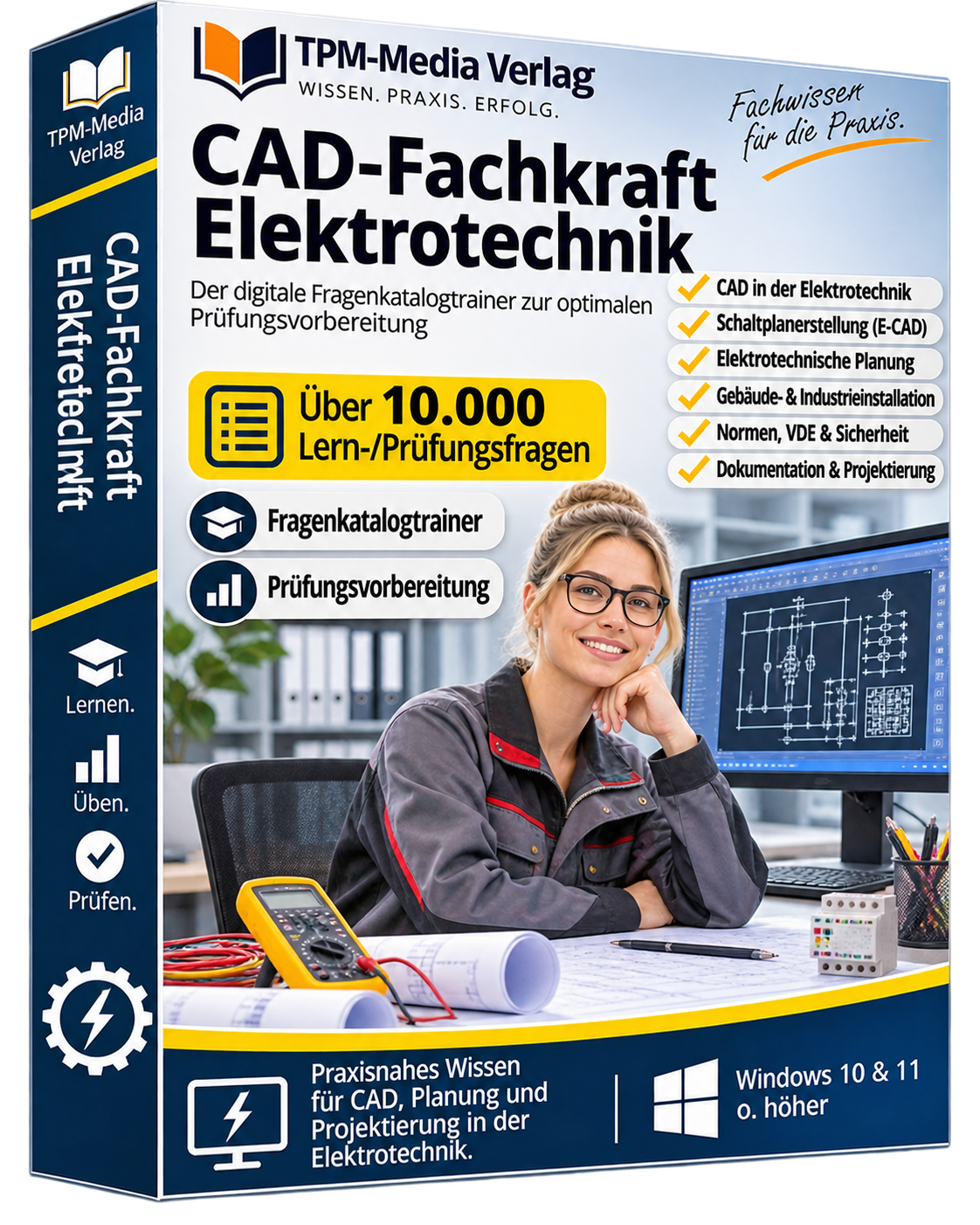 CAD-Fachkraft Elektrotechnik Fragenkatalogtrainer Download (WIN) – Produktbild 2