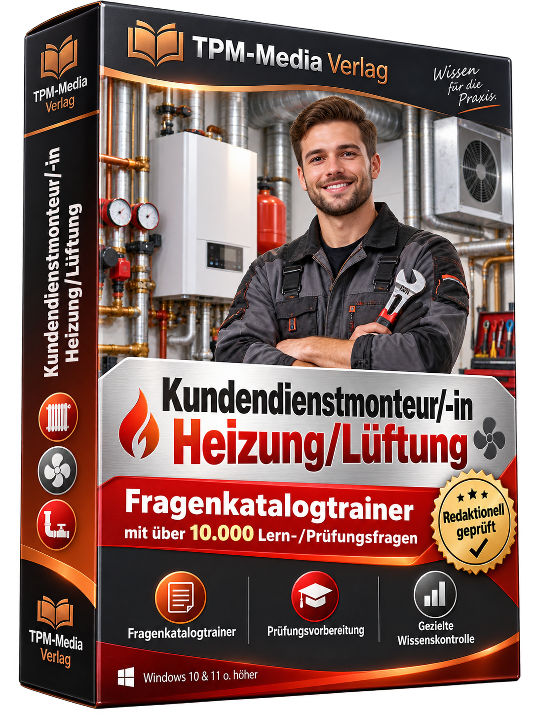 Kundendienstmonteur/ -in Heizung/Lüftung Fragenkatalogtrainer Download (WIN) – Produktbild 2
