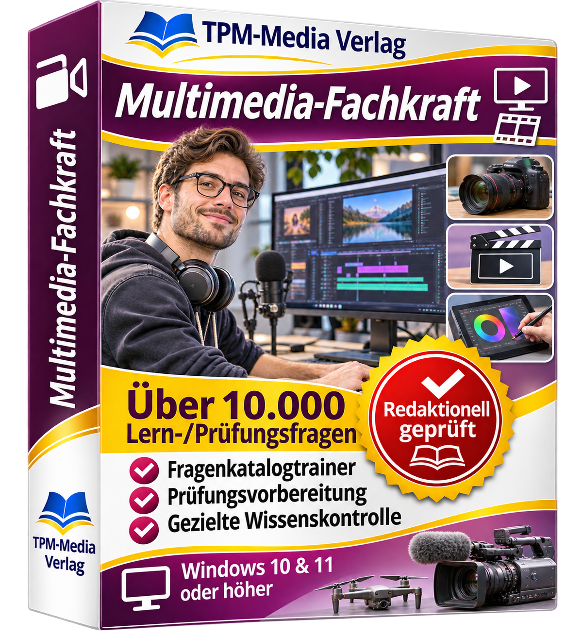 Multimedia-Fachkraft Fragenkatalogtrainer Download (WIN) – Produktbild 2