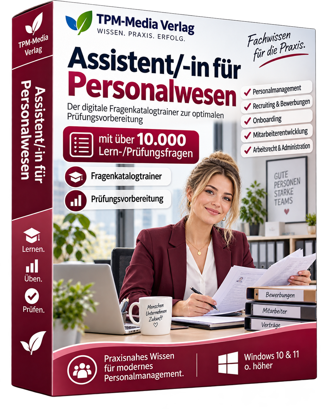 Assistent/-in für Personalwesen Fragenkatalogtrainer Download (WIN) – Produktbild 2