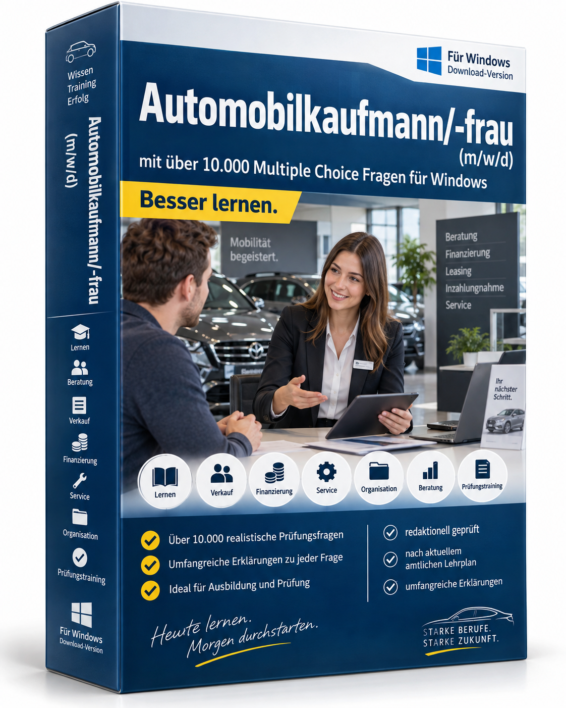 Automobilkaufmann/-frau (m/w/d) - Fragenkatalogtrainer Download (WIN) – Produktbild 2