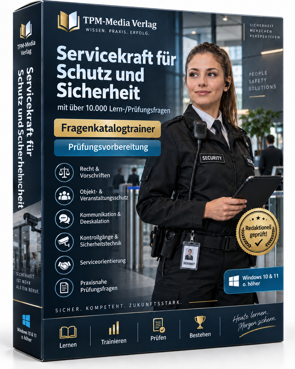 Servicekraft für Schutz und Sicherheit Fragenkatalogtrainer Download (WIN) – Produktbild 2