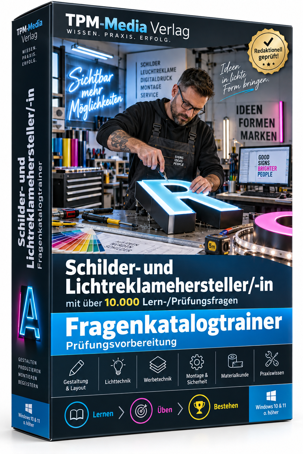 Schilder- und Lichtreklamehersteller/-in Fragenkatalogtrainer Download (WIN) – Produktbild 2