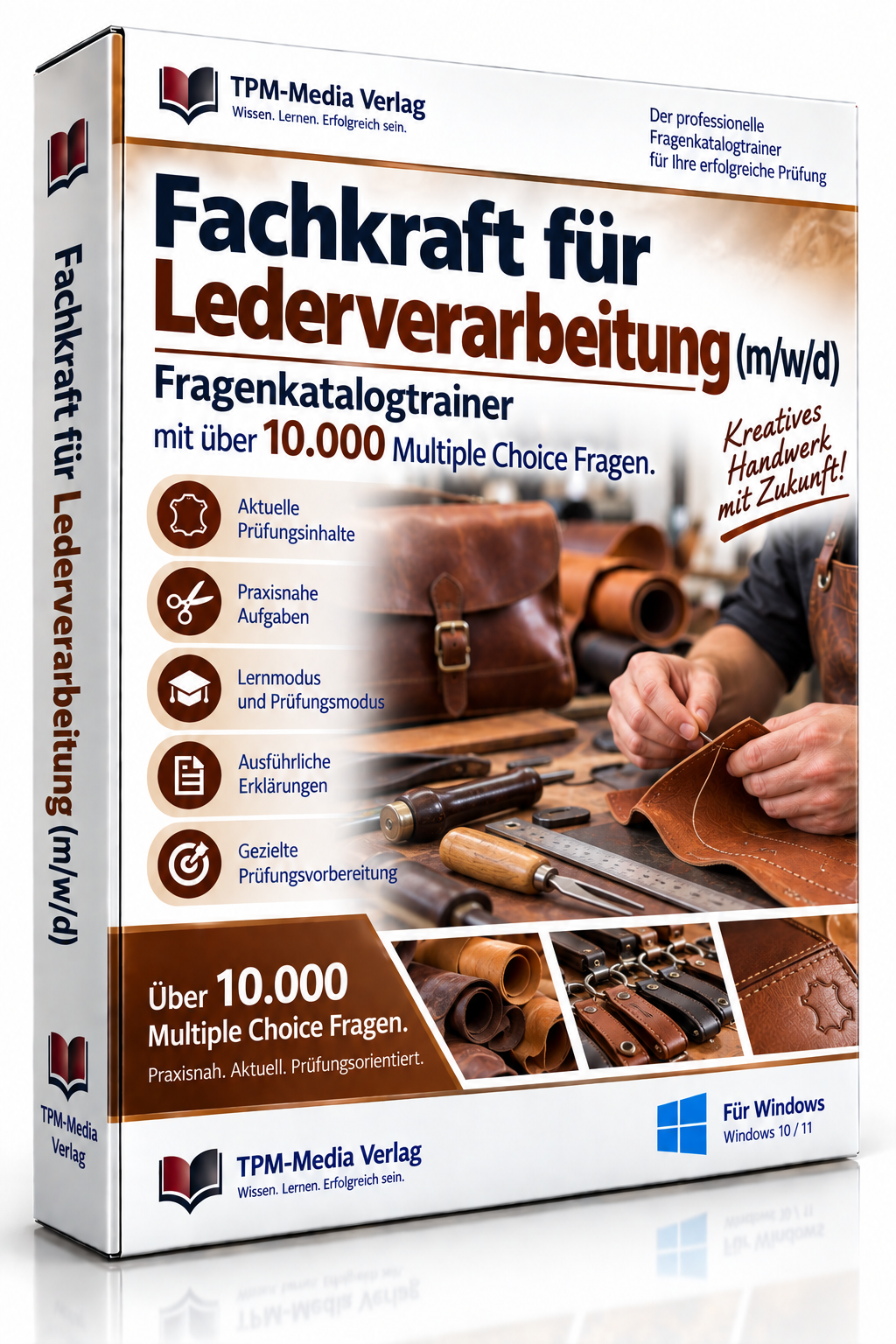 Fachkraft für Lederverarbeitung - Fragenkatalogtrainer - Download (WIN) – Produktbild 2