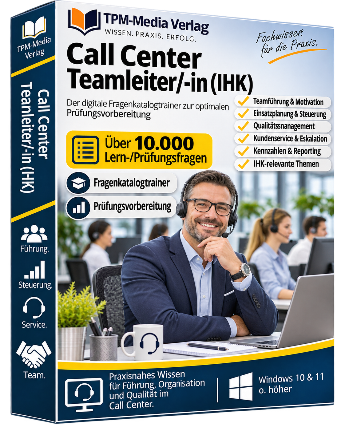 Call Center Teamleiter/-in (IHK) Fragenkatalogtrainer Download (WIN) – Produktbild 2