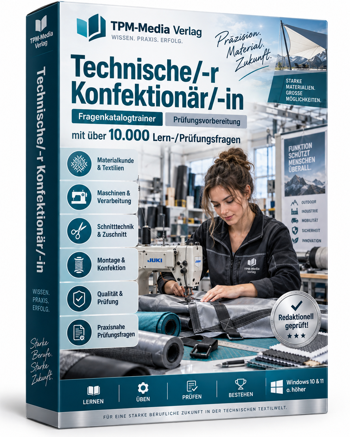 Technische/-r Konfektiontär-/in Fragenkatalogtrainer Download (WIN) – Produktbild 2