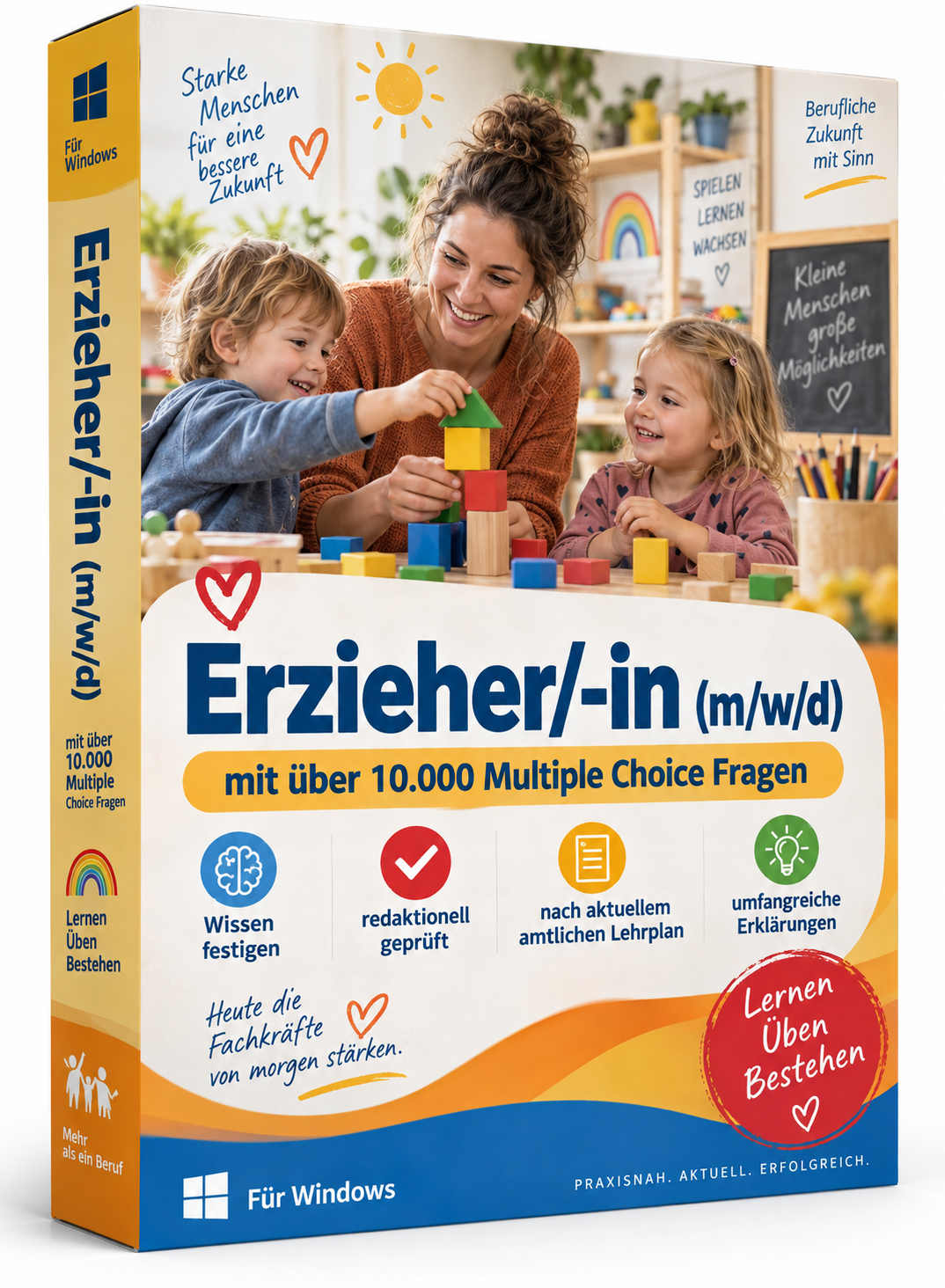 Erzieher/-in - Fragenkatalogtrainer mit 10.000 Lernfragen Download (WIN) – Produktbild 2