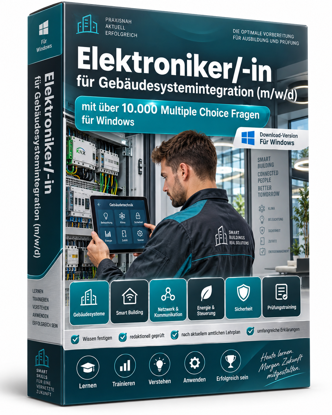 Elektroniker/-in für Gebäudesystemintegration - Fragentrainer Download (WIN) – Produktbild 2
