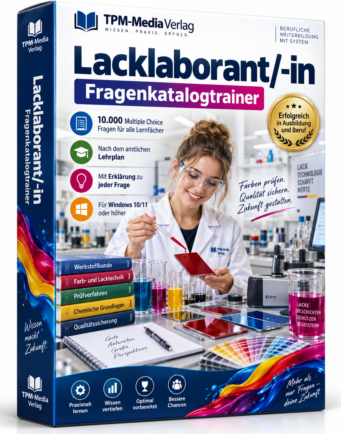 Lacklaborant/-in Fragenkatalogtrainer Download (WIN) – Produktbild 2