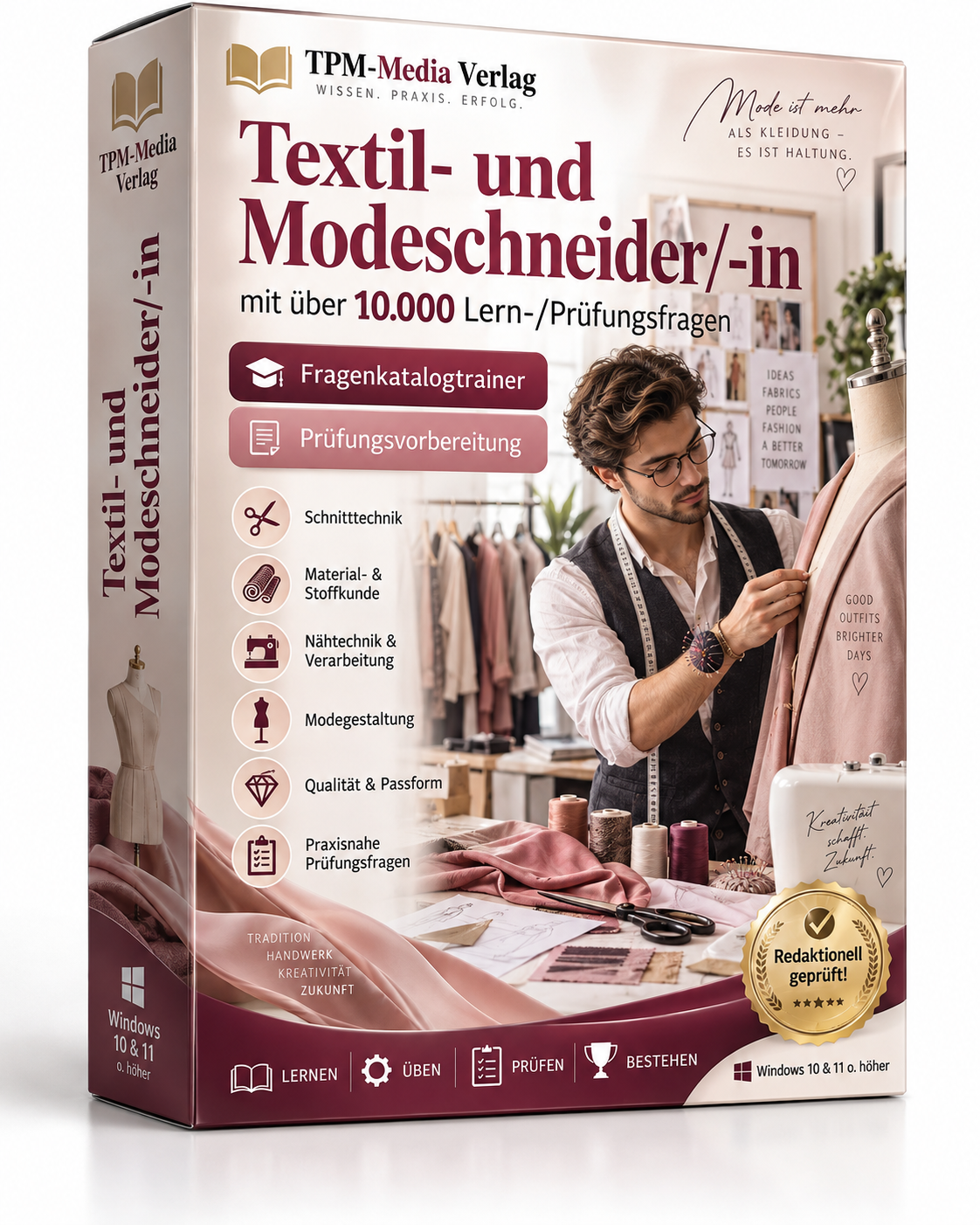 Textil- und Modeschneider/-in Fragenkatalogtrainer Download (WIN) – Produktbild 2