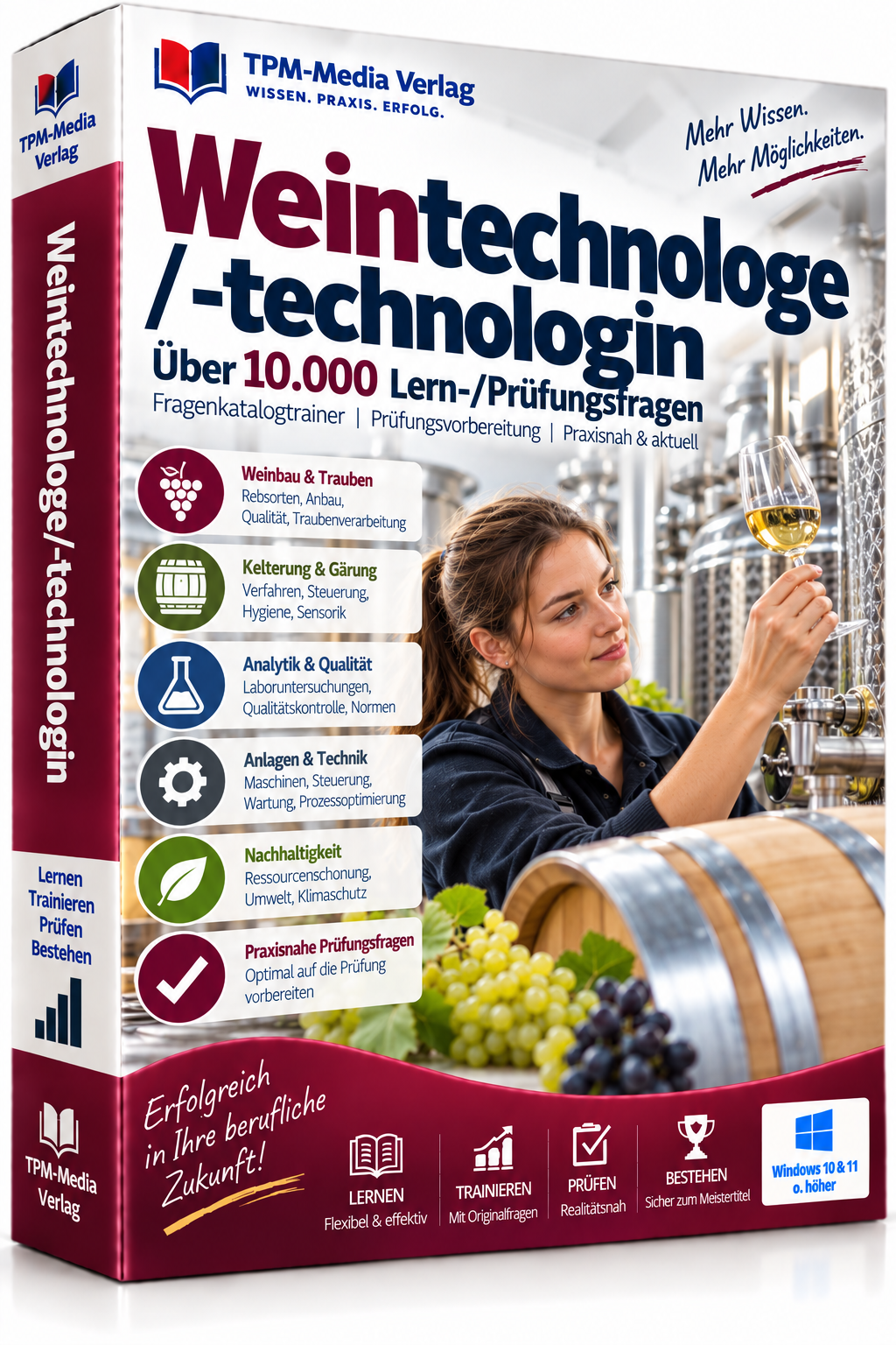Weintechnologe/-technologin Fragenkatalogtrainer Download (WIN) – Produktbild 2