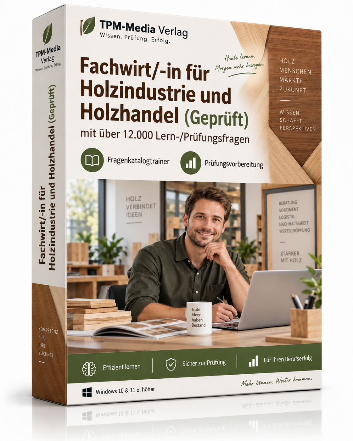 Fachwirt/-in für Holzindustrie u. Holzhandel Fragenkatalogtrainer Download (WIN) – Produktbild 2