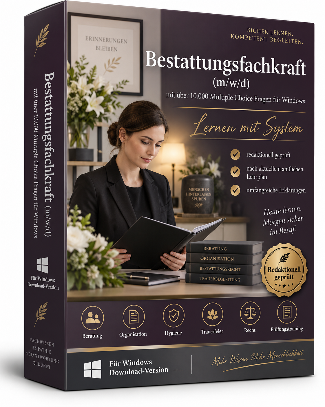Bestattungsfachkraft (m/w/d) - Fragenkatalogtrainer - Download WIN – Produktbild 2