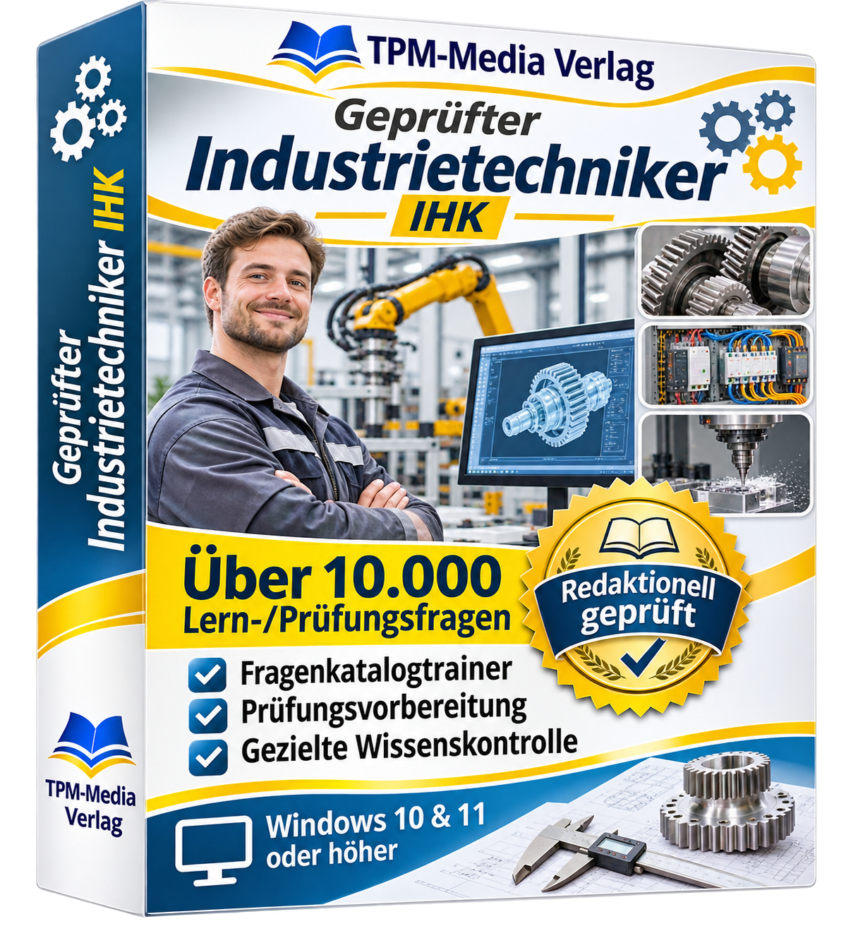 Industrietechniker/-in Elektrotechnik IHK Fragenkatalogtrainer Download (WIN) – Produktbild 2