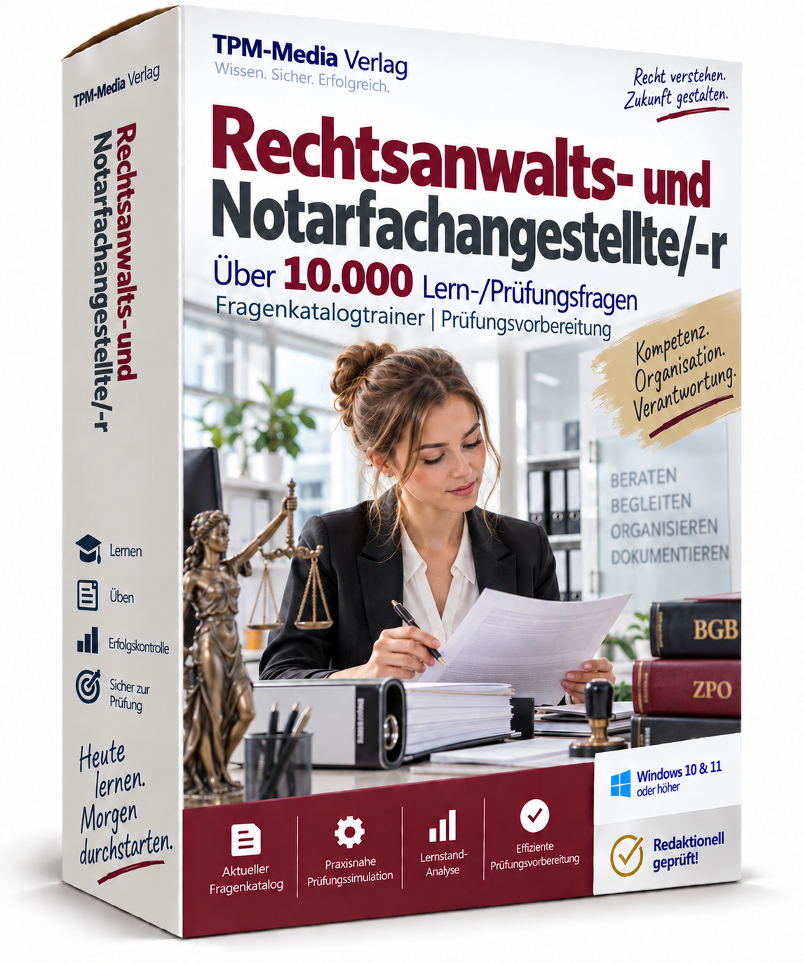 Rechtsanwalts- und Notarfachangestellte/-r Fragenkatalogtrainer Download (WIN) – Produktbild 2