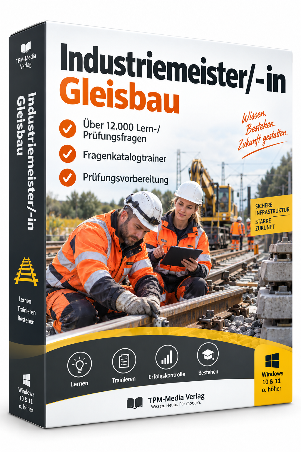 Industriemeister/-in Gleisbau IHK Fragenkatalogtrainer 12.000 Lernfragen (WIN) – Produktbild 2