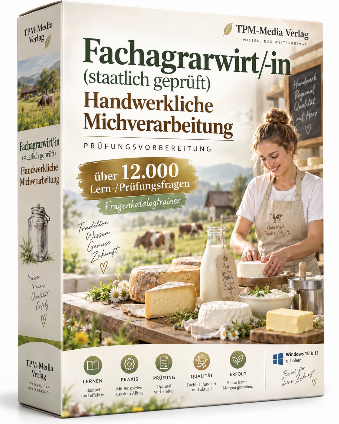 Fachagrarwirt /-in Handwerkliche Milchverarbeitung Fragenkatalogtrainer (WIN) – Produktbild 2
