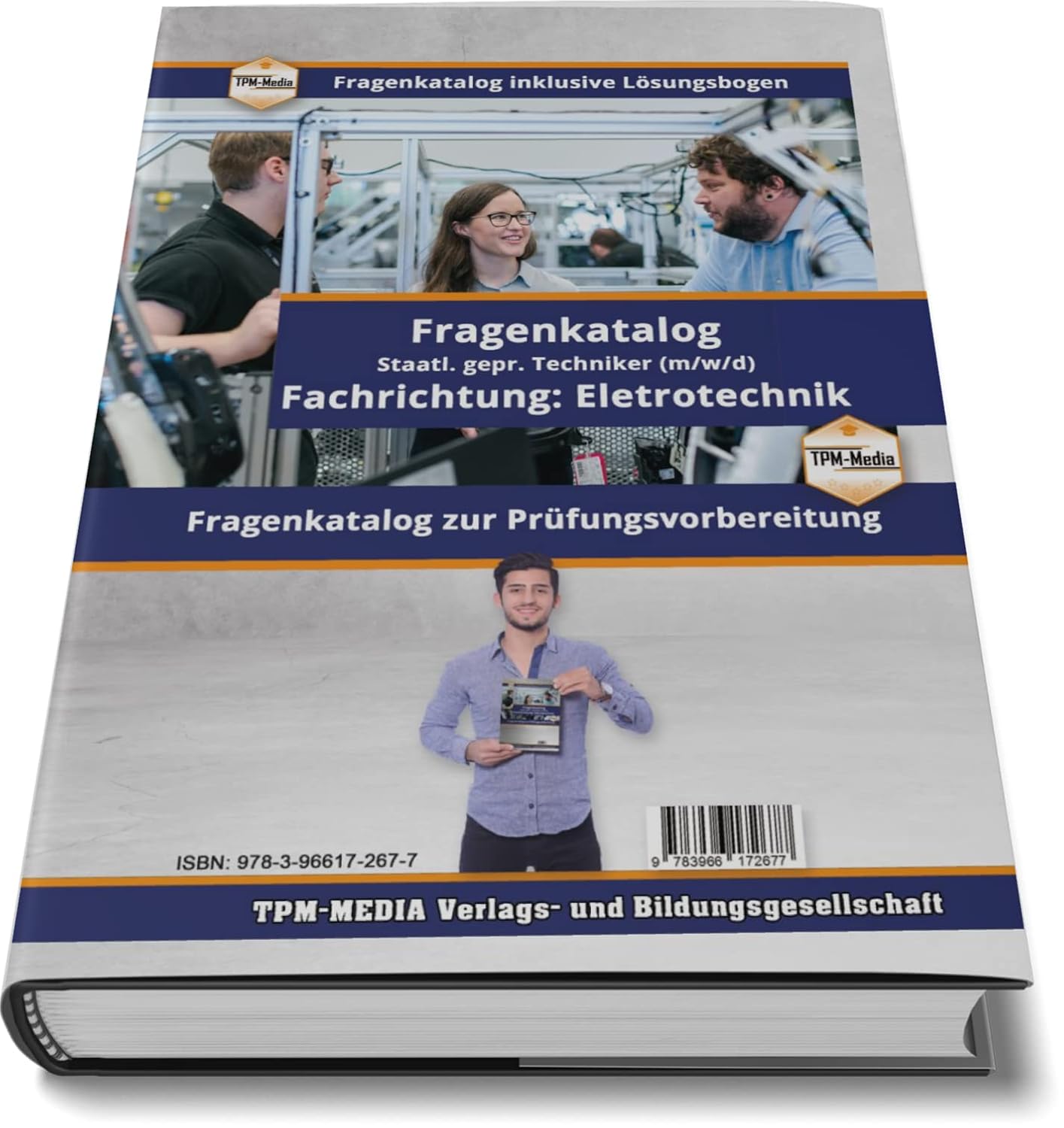 Waffenschein nach §7 WaffG Fragenkatalog mit über 2000 Lern-/Prüfungsfragen (Buch/Printversion): incl. Lösungsbogen zur Prüfungsvorbereitung - TPM-Media Verlag