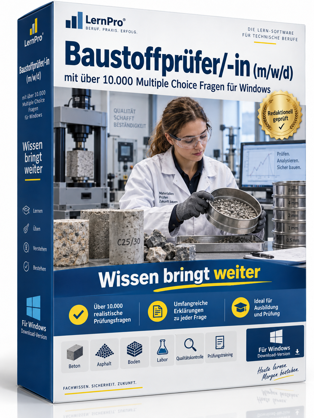 Baustoffprüfer/-in (m/w/d) - Fragenkatalogtrainer Download (WIN) – Produktbild 2