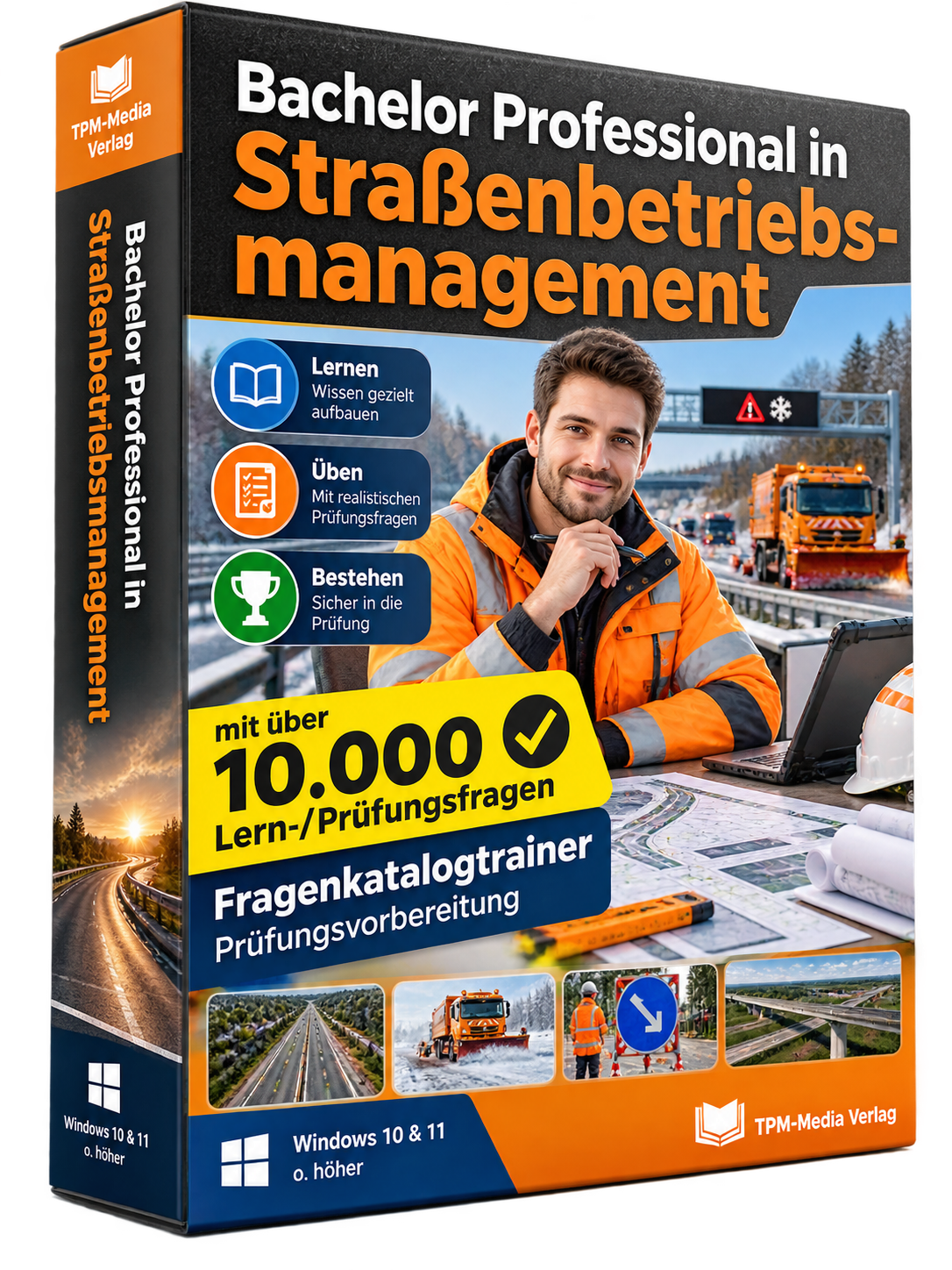 BP Straßenbetriebsmanagement Fragenkatalogtrainer Download (WIN) – Produktbild 2