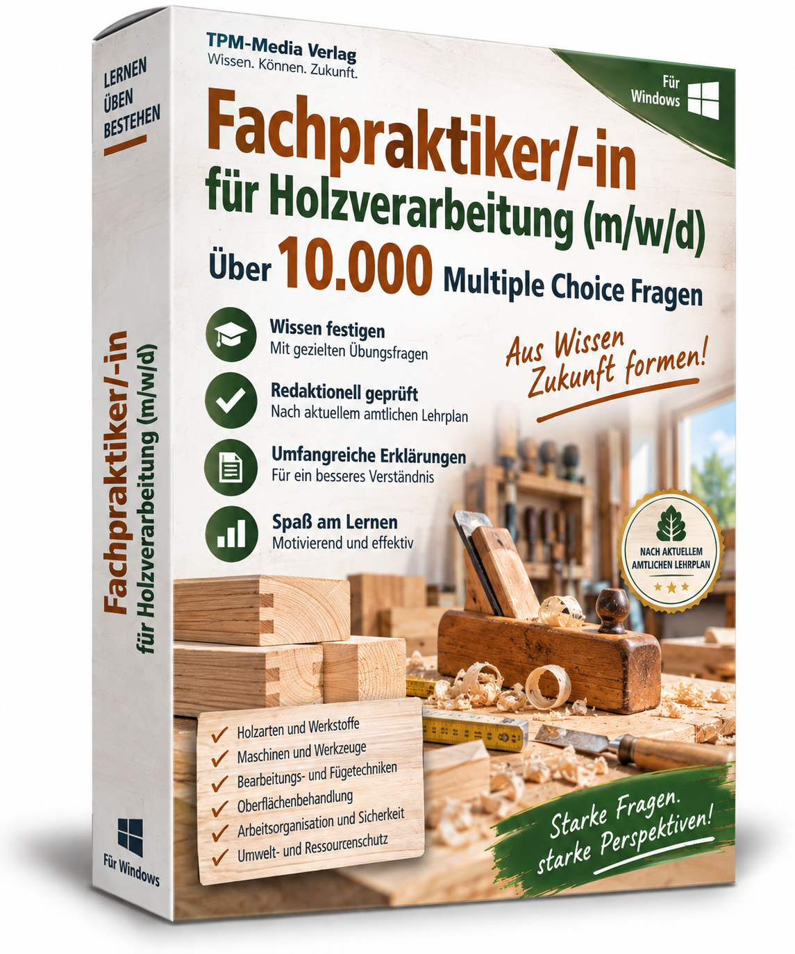 Fachpraktiker/-in für Holzverarbeitung (m/w/d) - Fragenkatalogtrainer - Download – Produktbild 2