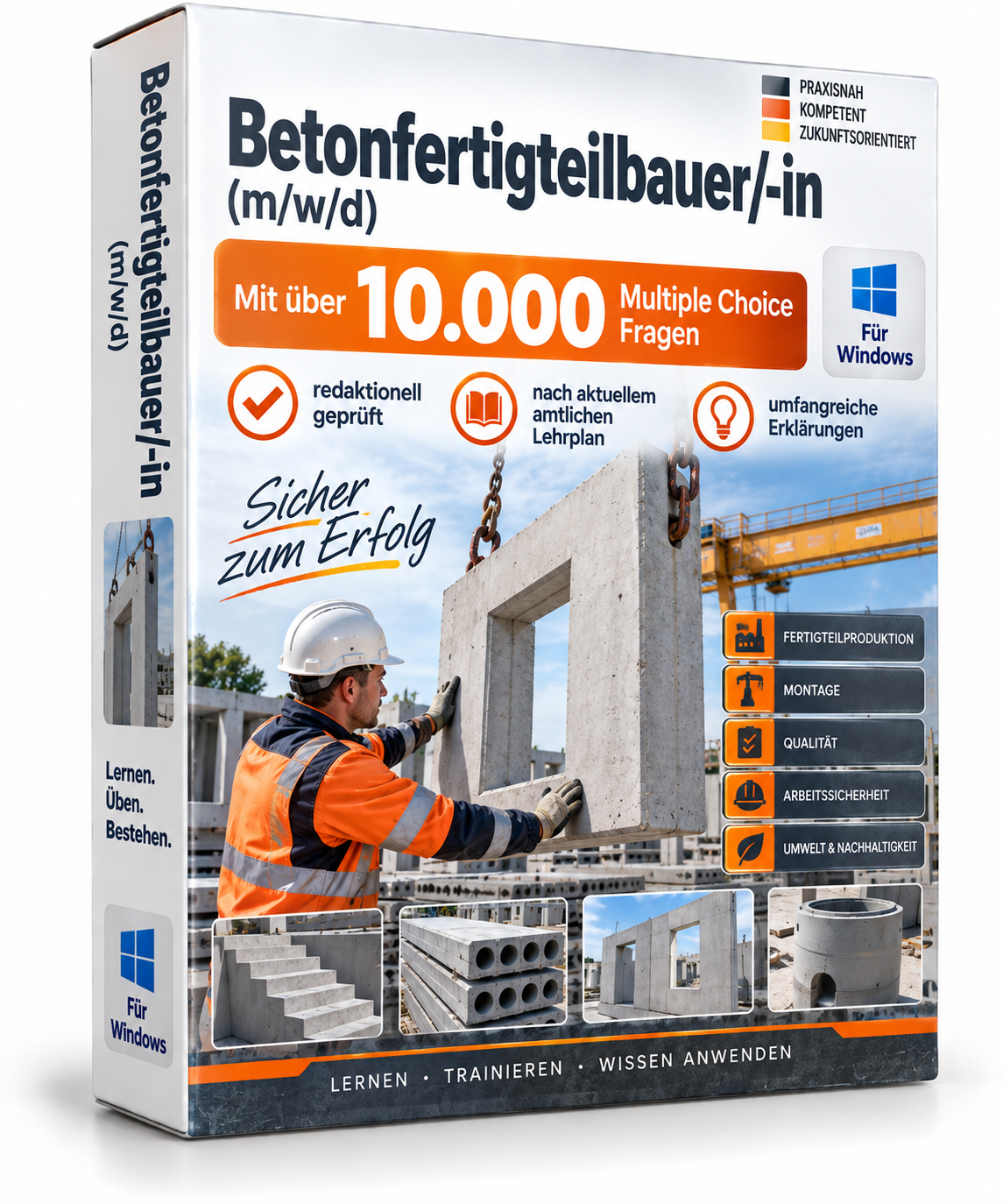 Betonfertigteilbauer/-in (m/w/d)- Fragenkatalogtrainer - Download WIN – Produktbild 2