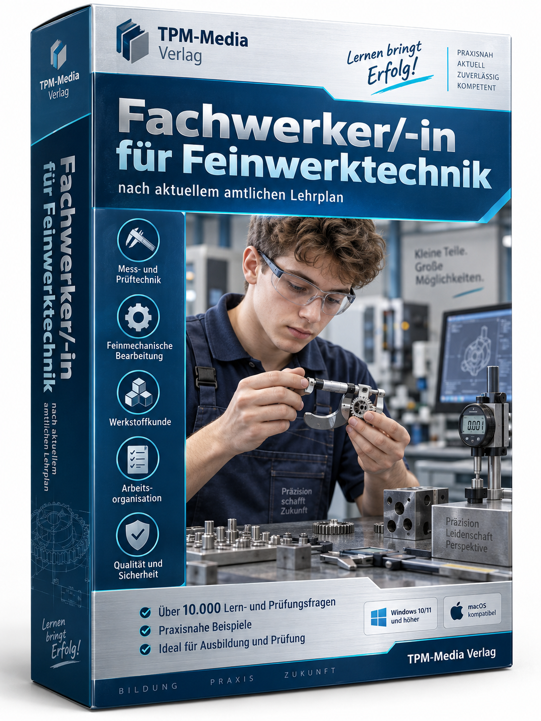Fachwerker/-in für Feinwerktechnik (m/w/d) - Fragenkatalogtrainer - Download WIN – Produktbild 2