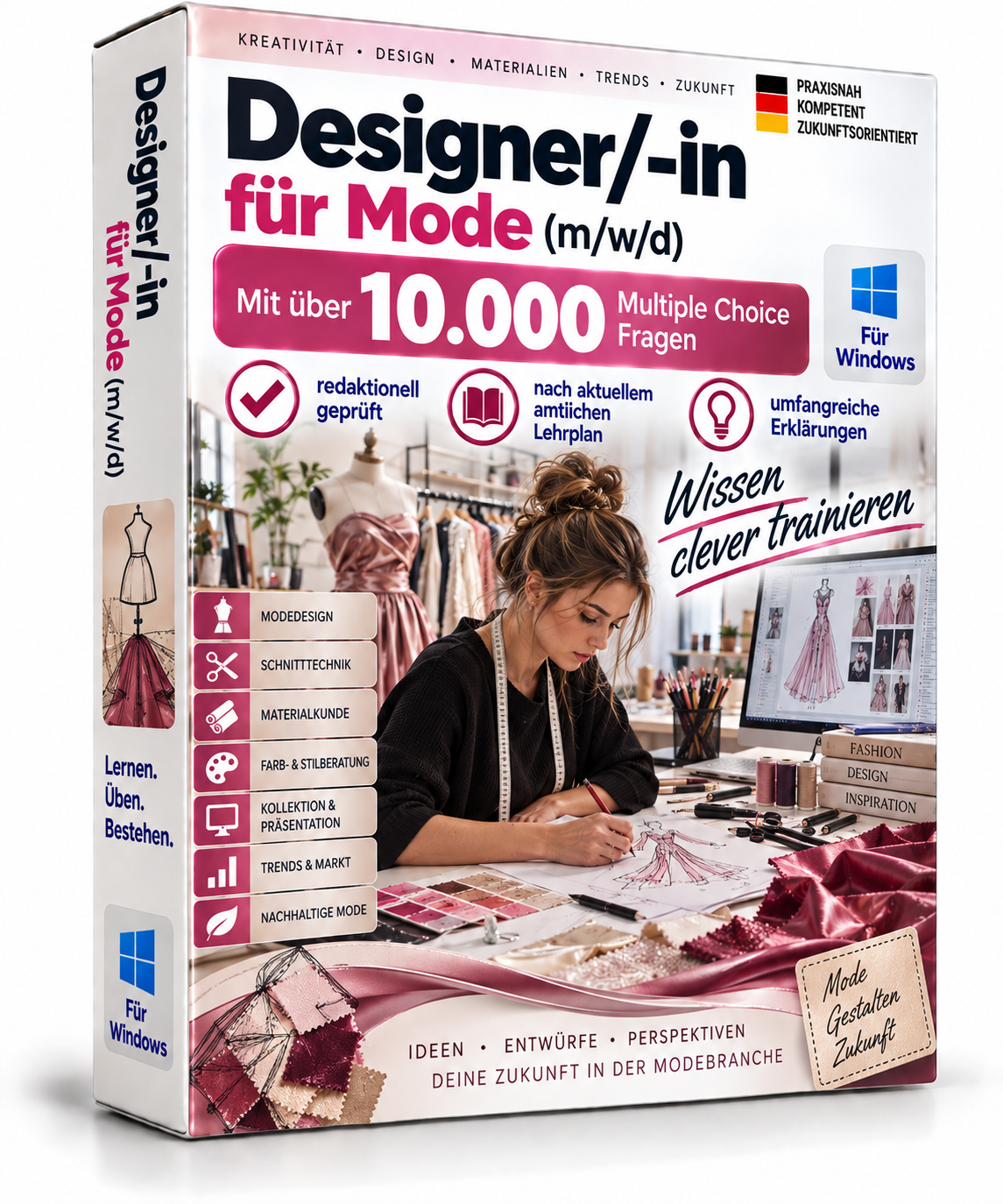 Designer/-in für Mode (m/w/d) - Fragenkatalogtrainer - Download WIN – Produktbild 2