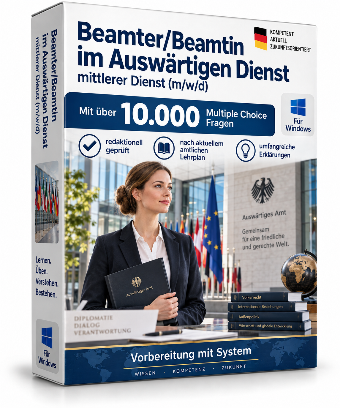 Beamter/Beamtin im Auswärt. Dienst, mittl.Dienst-Fragenkatalogtrainer - Download – Produktbild 2