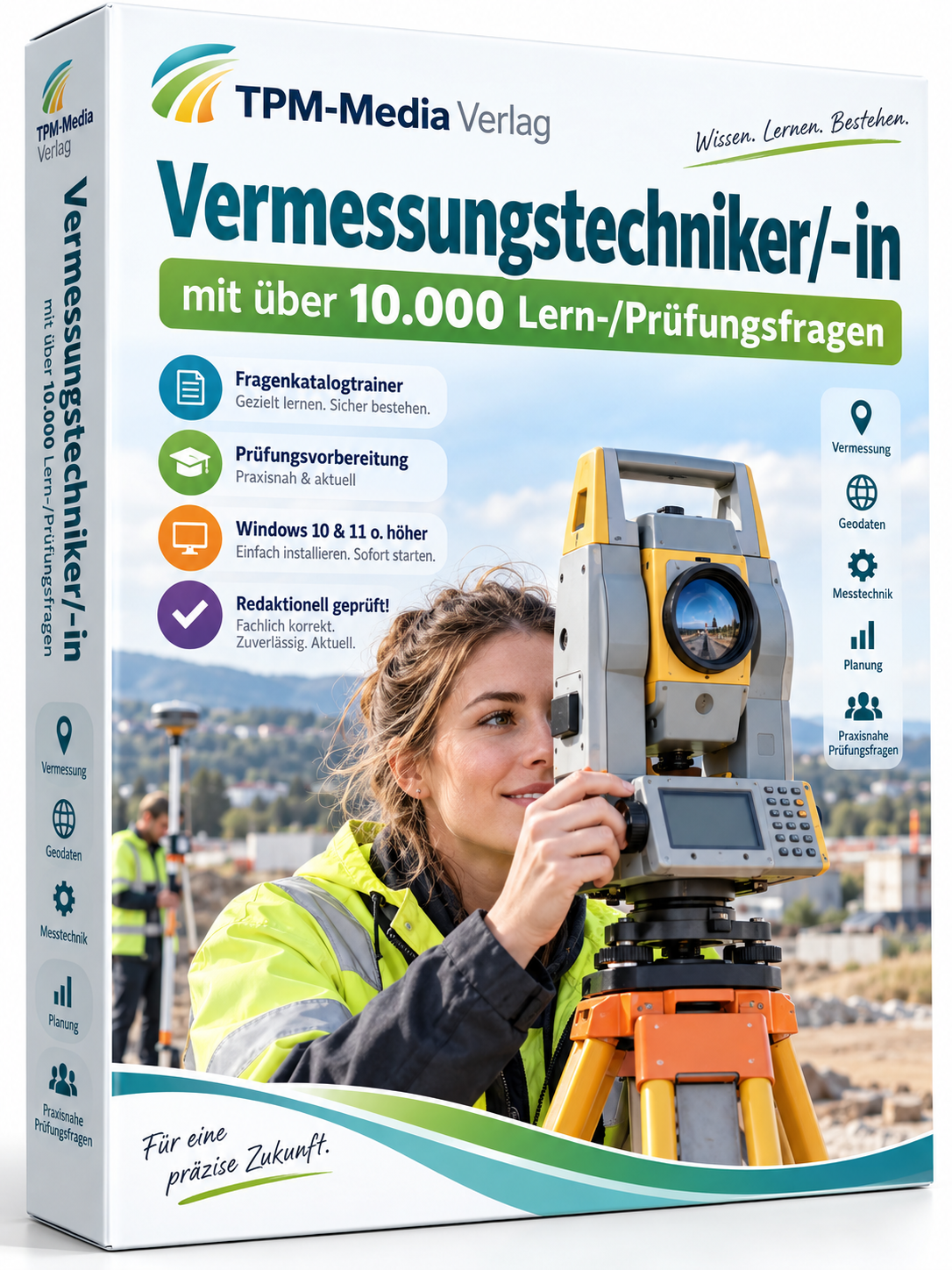 Vermessungstechniker /-in Fragenkatalogtrainer Download (WIN) – Produktbild 2