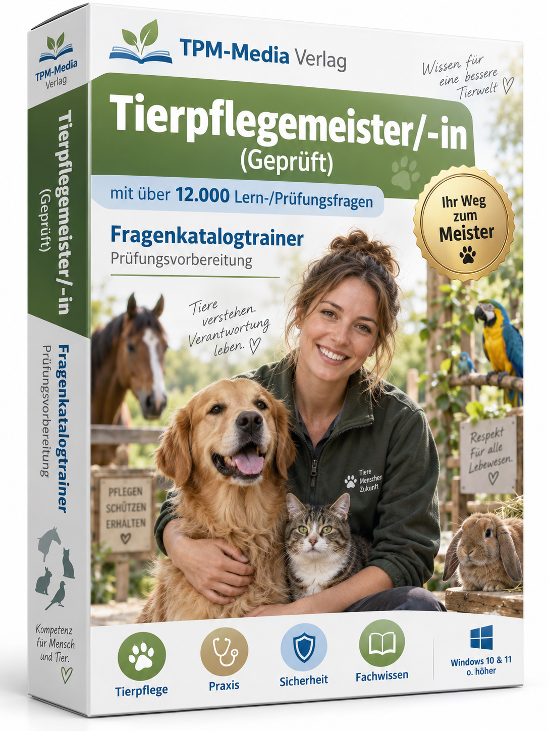 Tierpflegemeister/-in IHK Fragenkatalogtrainer 12.000 Lernfragen Download (WIN) – Produktbild 2