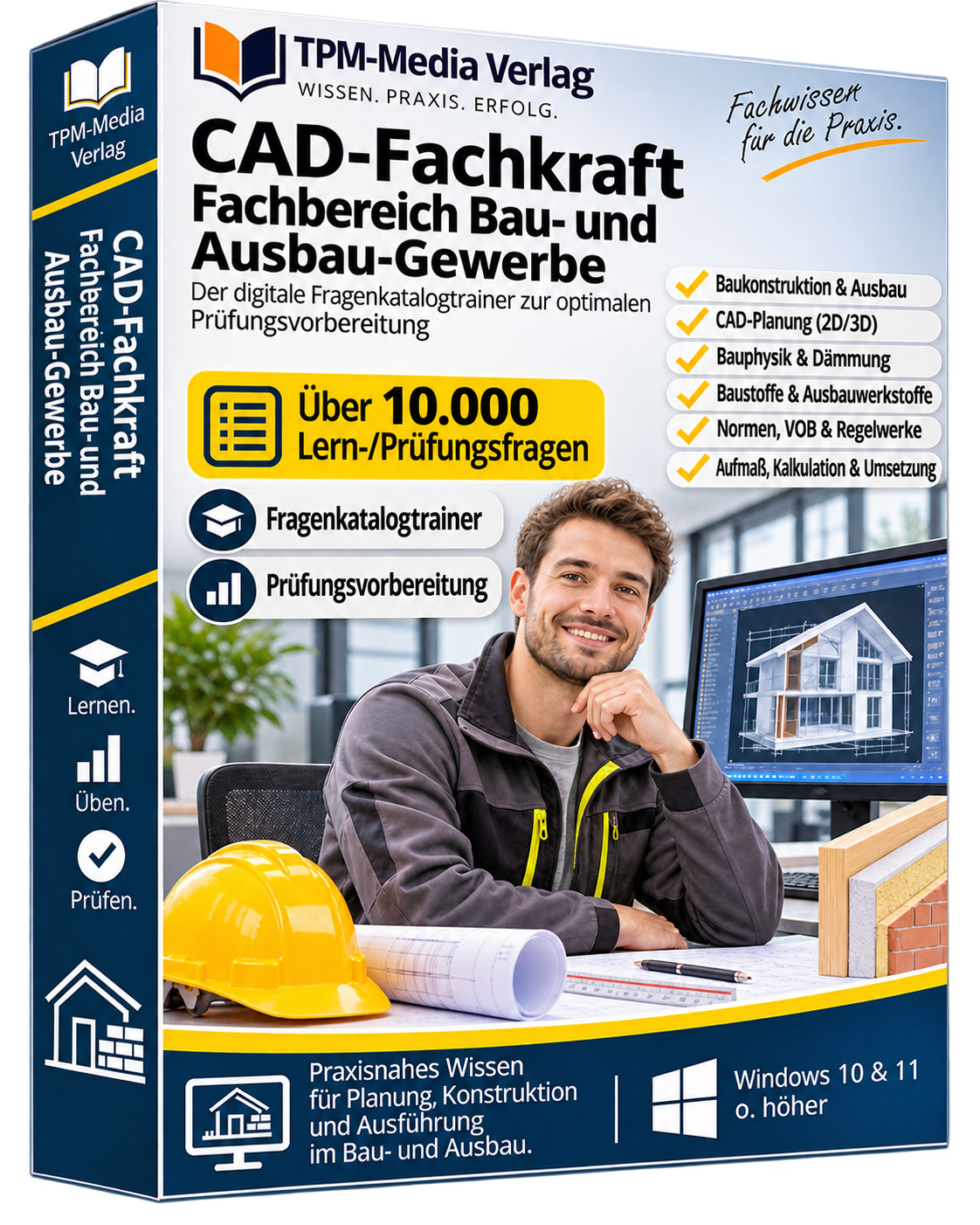 CAD-Fachkraft Bau/Ausbau Gewerbe Fragenkatalogtrainer Download (WIN) – Produktbild 2