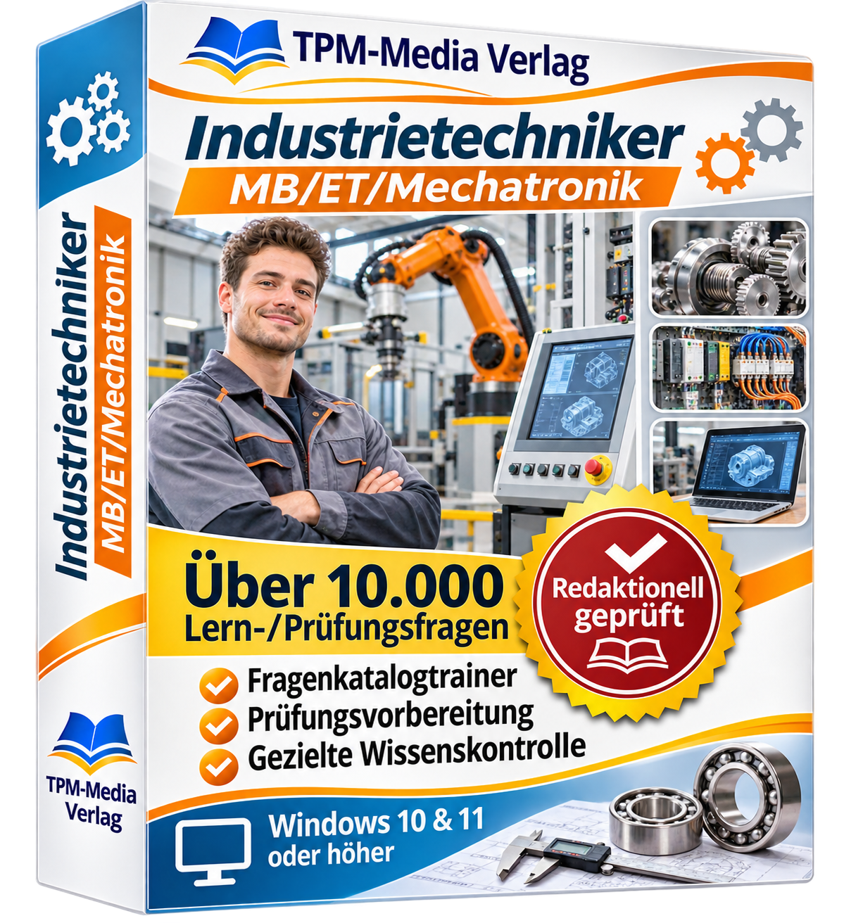 Industrietechniker MB/ET/Mechatronik Fragenkatalogtrainer Download (WIN) – Produktbild 2