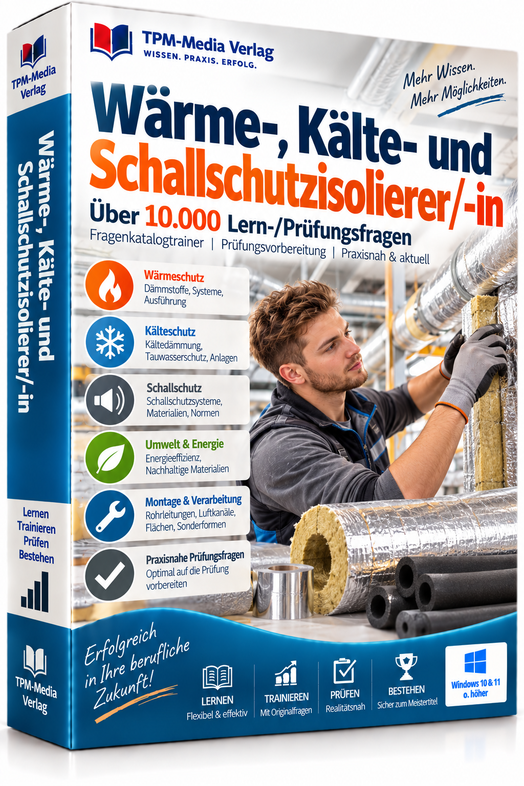 Wärme-, Kälte- u. Schallschutzisolierer /-in Fragenkatalogtrainer Download (WIN) – Produktbild 2