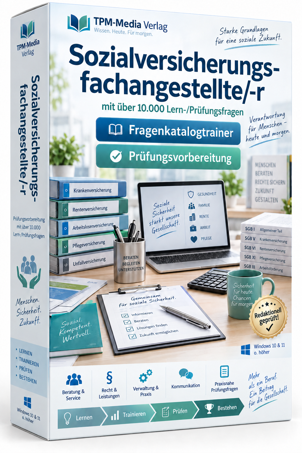 Sozialversicherungsfachangestelle/-r Fragenkatalogtrainer Download (WIN) – Produktbild 2