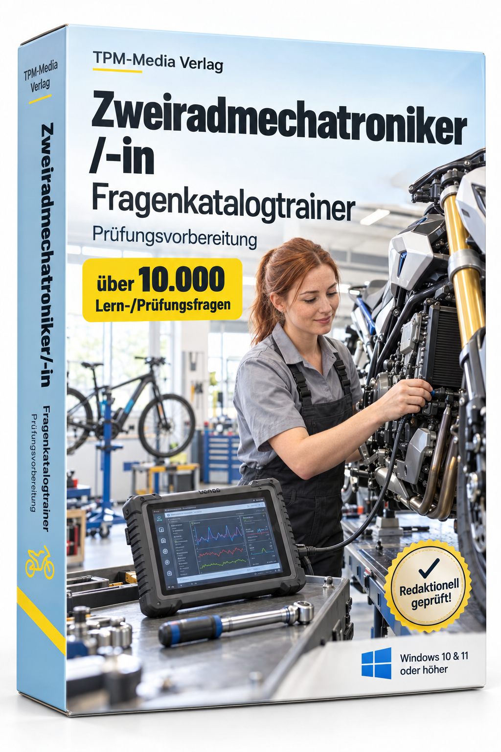 Zweiradmechatroniker /-in Fragenkatalogtrainer Download (WIN) – Produktbild 2